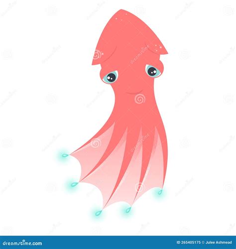 Vampire Squid Vector Illustration Graphic Stock Vector Illustration