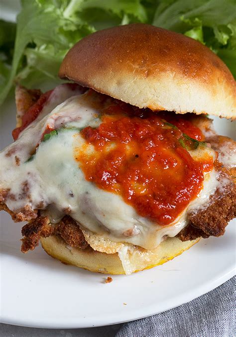 Chicken Parm Sandwich Seasons And Suppers Chicken Parmesan Sandwich Chicken Parm Burger