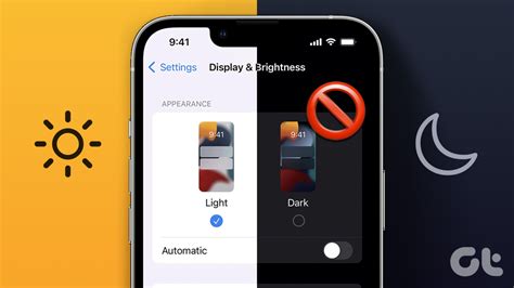 How To Turn Off Dark Mode On Iphone And Ipad Easy Ways Guiding Tech