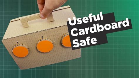 How To Make A Useful Cardboard Safe Locker Homecraft Diy