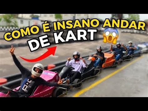 Fui No Kart Pela Primeira Vez Youtube