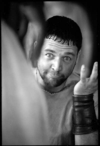 Russell Crowe On The Set Of Gladiator Tumbex