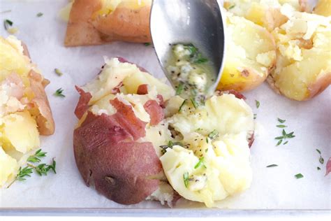 Easy Smashed Red Potatoes Recipe Evolving Table