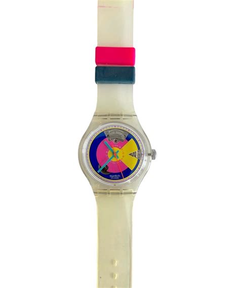 Unworn From Vintage Swatch Automatic Happy Wheel Gem