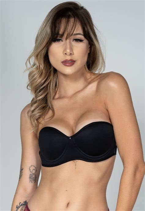 Sutiã Vekyo Lingerie Bojo Costa Nua Preto Compre Agora Dafiti