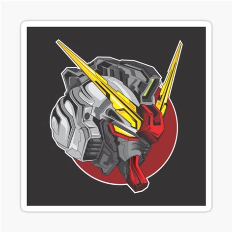 "Gundam Logo" Sticker for Sale by Peekonet | Redbubble