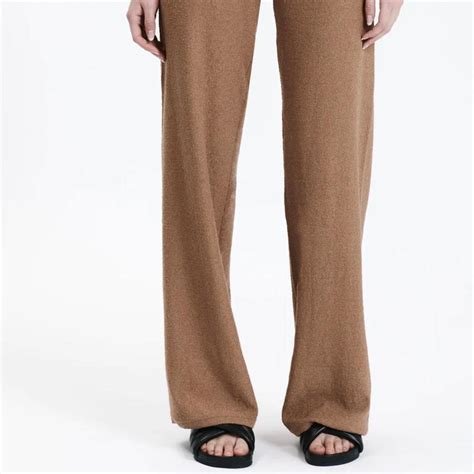 Nude Lucy Binx Knit Pants In Fudge Size Small Only Depop