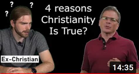 Full Response To 4 Reasons Why Christianity Is True” Baxter Williams