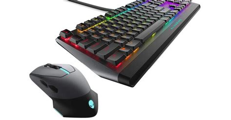 Alienware AW510K RGB Mechanical Gaming Keyboard and AW610M Gaming Mouse ...