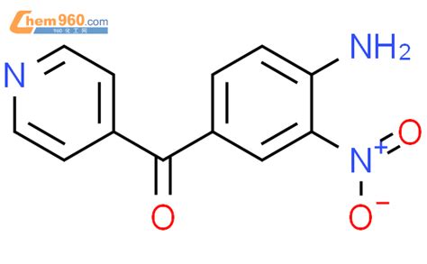 63166 59 6 METHANONE 4 AMINO 3 NITROPHENYL 4 PYRIDINYL CAS号 63166 59