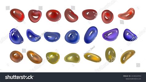 Realistic Vector 3d Shapes Isolated On เวกเตอร์สต็อก ปลอดค่าลิขสิทธิ์