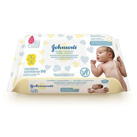 Toallitas Húmedas Johnson Baby Recién Nacido X 48 U Casa Florian