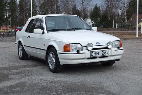 Ford Escort Cabriolet XR 1989 On Bilweb Auctions