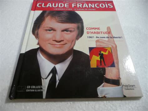 Cd Livre Claude Francois La Collection Officielle Comme D Habitude