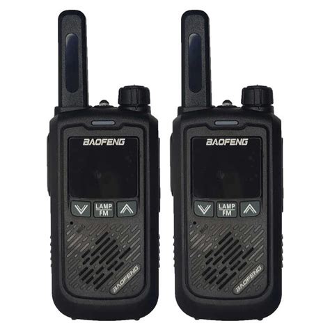 Baofeng T Mini Walkie Talkie Pmr Frs Portable Pcs Dalawang Paraan Cb