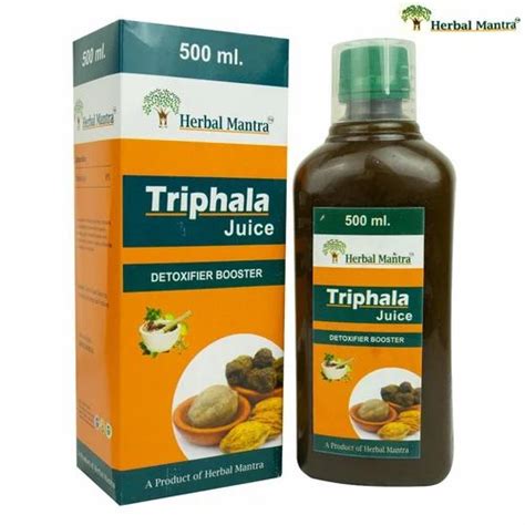 Herbal Mantra Triphala Juice 500 Ml Packaging Type Bottle At Rs 100