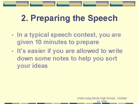 Tips For Giving Impromptu Speeches In English Johanna