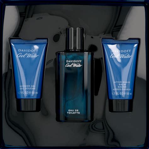 DAVIDOFF Cool Water żel pod prysznic 50 ml woda toaletowa 75 ml