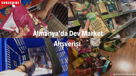 Almanyada Dev Market Al Veri I Youtube