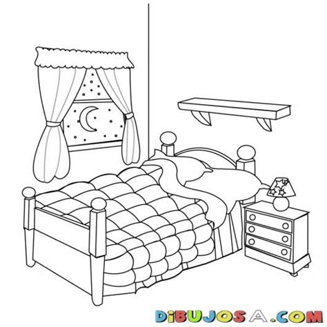 Bedroom Coloring Pages