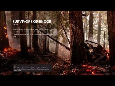 STAR WARS Battlefront Skirmish Survivors Of Endor Walker Assault