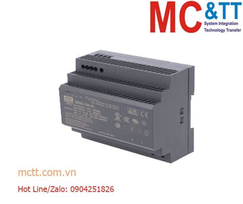 Bộ đổi nguồn AC/DC Din-Rail Mean Well HDR-150-48 - Tự động hóa IoT