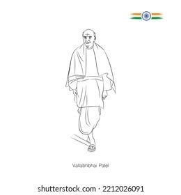 Sardar Vallabhbhai Patel Sketch