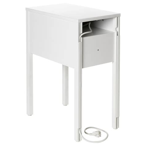 Nordli Bedside Table White 30 X 50 Cm Ikea