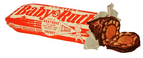 VintageGraphix: 1940 Baby Ruth Energy Bar