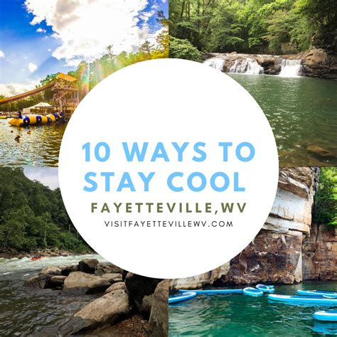 10 Ways To Stay Cool In Fayetteville - Visit Fayetteville WV