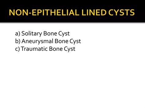 Diagnosis Of Cysts In Oral Cavity Ppt