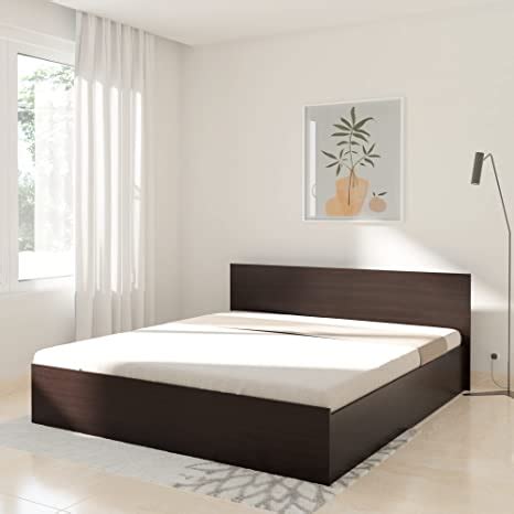 Amazon Brand Solimo Madray King Size Engineered Wood Bed With Box