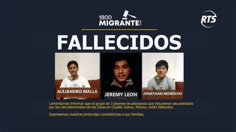 Tres Ecuatorianos Fueron Secuestrados Y Luego Aniquilados En M Xico