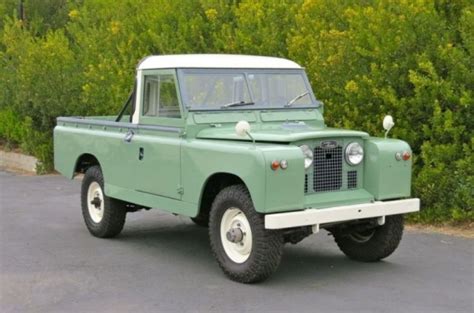 Minty 1962 Land Rover Series IIa Bring A Trailer