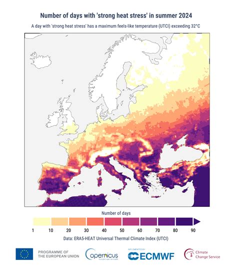 Copernicus Record Breaking Heat Stress In Southeastern Europe During