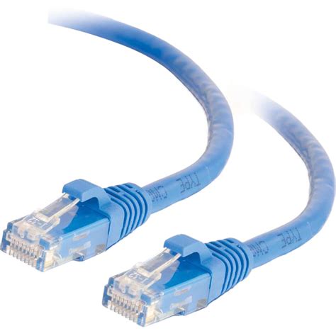 C G Cat Snagless Unshielded Patch Cable Blue B H