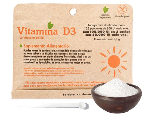 Vitamina D3 Y D2 Vegana Dulzura Natural Colombia