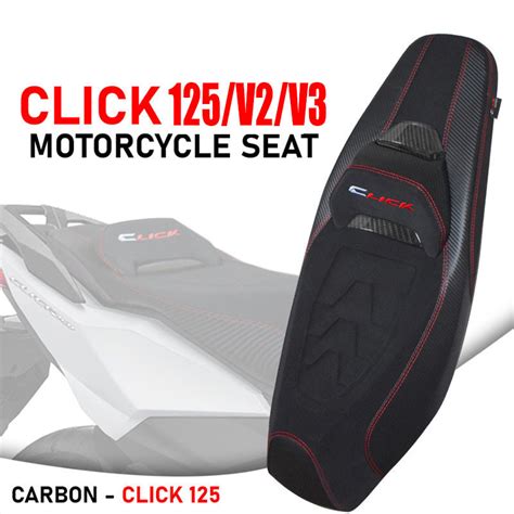 Honda Click V V Camel Back Seat Assy With Embroid Logo And Carbon