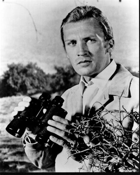 Roy Thinnes With Binoculars Black And White Photo Print 8 X 10