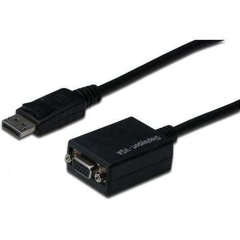 Digitus Assmann Adapterkabel Displayport Stecker Auf Vga Hd Buchse