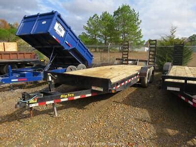 2021 Big Tex 14EE 20BK5FUR 20 Equipment Trailer Utility Tandem Ramp T