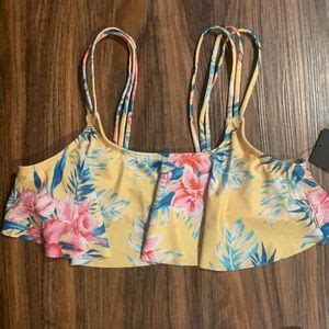 Volcom Swim Volcom Flower Girl Crop Bikini Poshmark