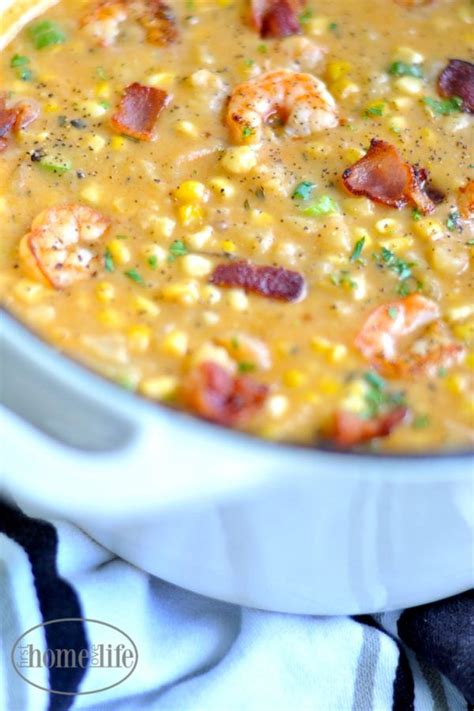 Shrimp Potato Corn Chowder Recipe Potato Corn Chowder Rib