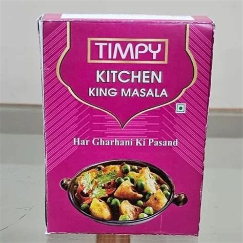 Timpy Kitchen King Masala Packaging Size Required 100 Gm At Rs 79 Box