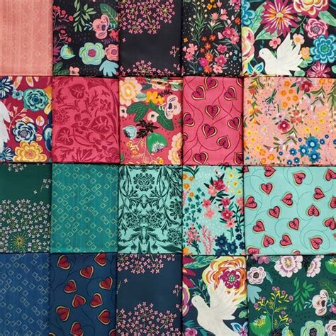 Boundless Mythic Fat Quarter Bundle 20 Piece Cotton Fabric Etsy