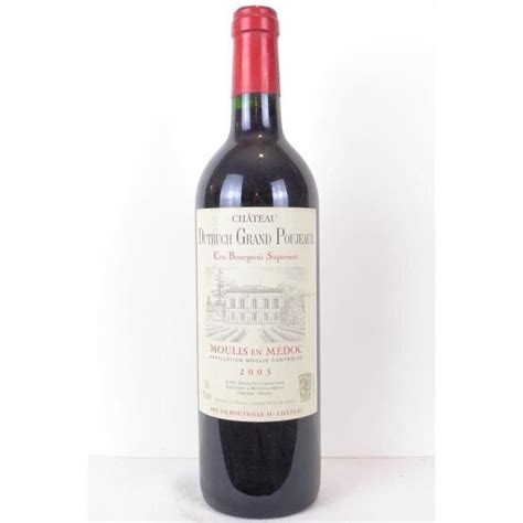 Moulis château dutruch grand poujeaux cru bourgeois supérieur rouge