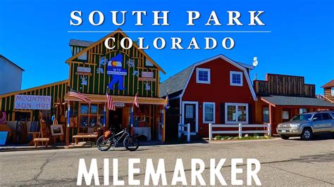 4K SOUTH PARK Fairplay Colorado 4K Relaxing Scenic Walking Tour