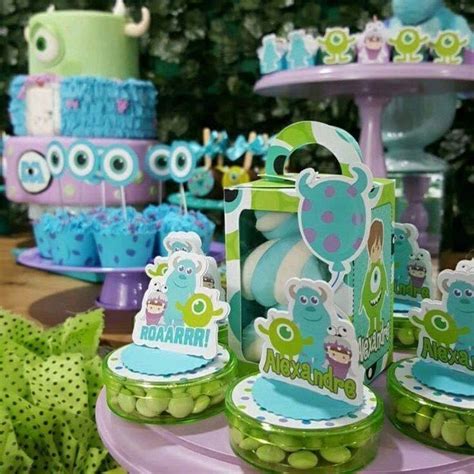 Pin De Luciana Em Eventos Infantiles Monster Inc Party Festa