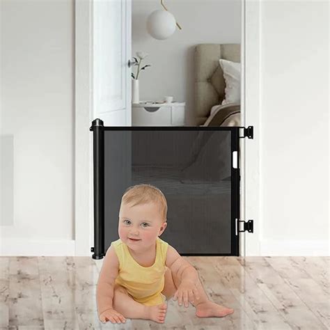 Barrière Sécurité Enfant Barrière Extensible pour Bébé et Chiens