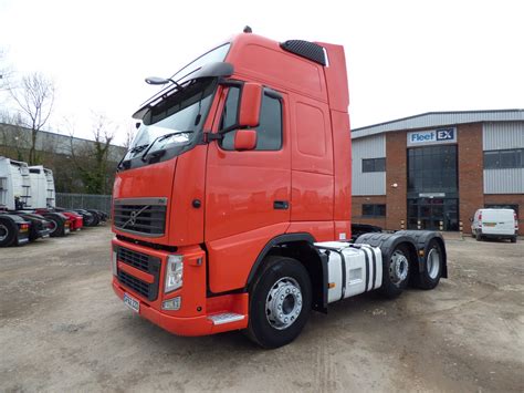 VOLVO FH500 GLOBETROTTER XL 6x2 TRACTOR UNIT 2013 GF62 ZZD Fleetex